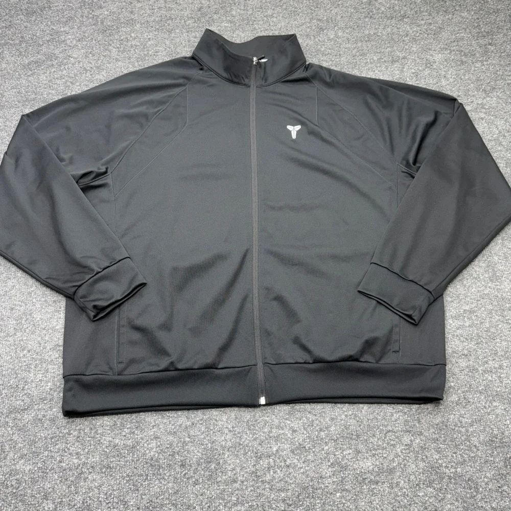 Nike Kobe Bryant Mamba Mentality Dri-FIT Track Jacket Black Mens XL Full Zip - Picture 1 of 9